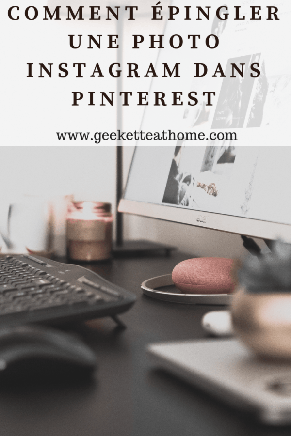 Comment épingler une photo Instagram dans Pinterest